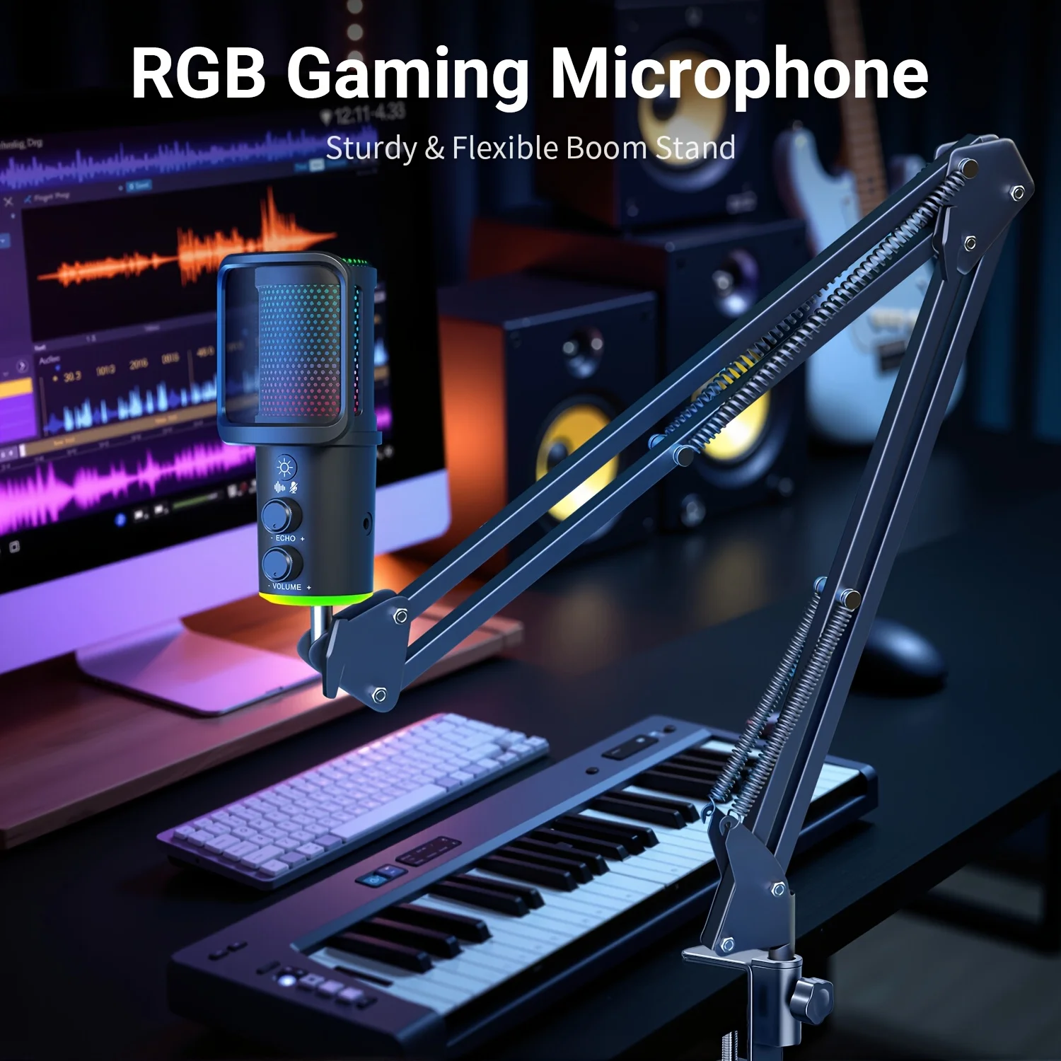 RGB Boom Arm Mic Kit